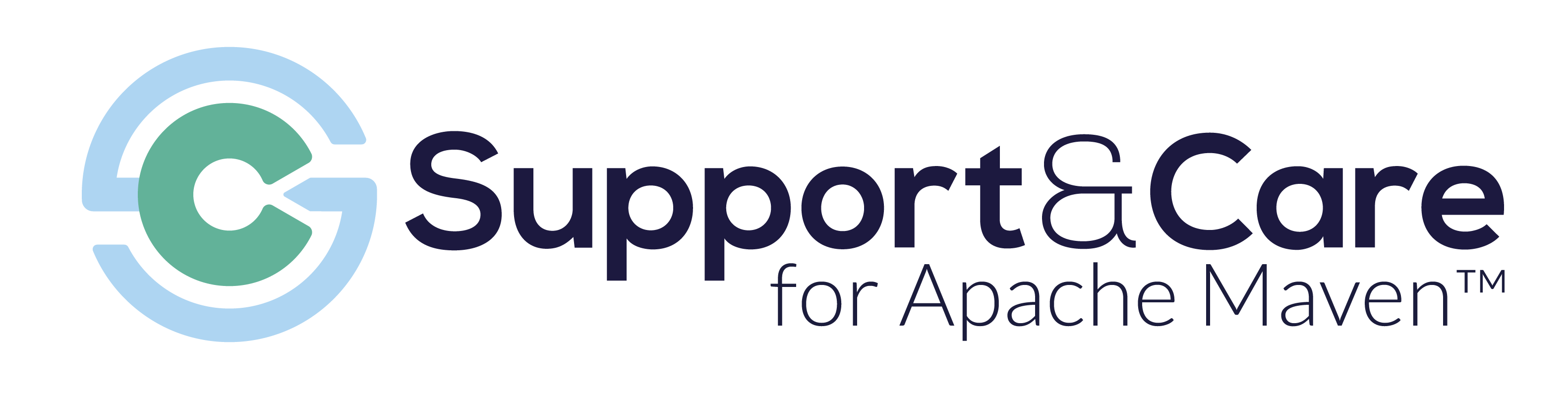 Support & Care for Apache Maven&trade; Logo